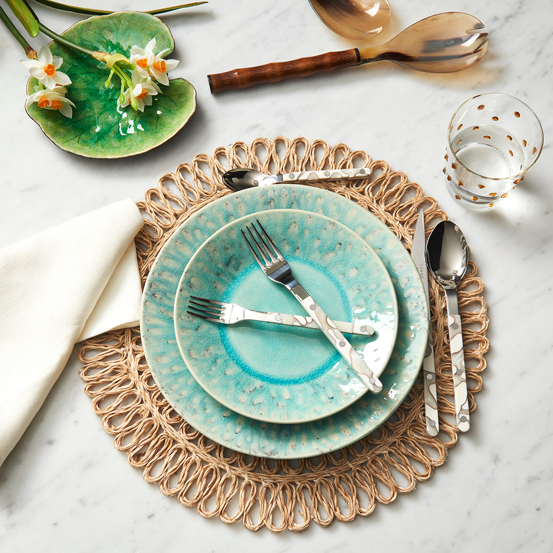 Looped Placemat (Green)