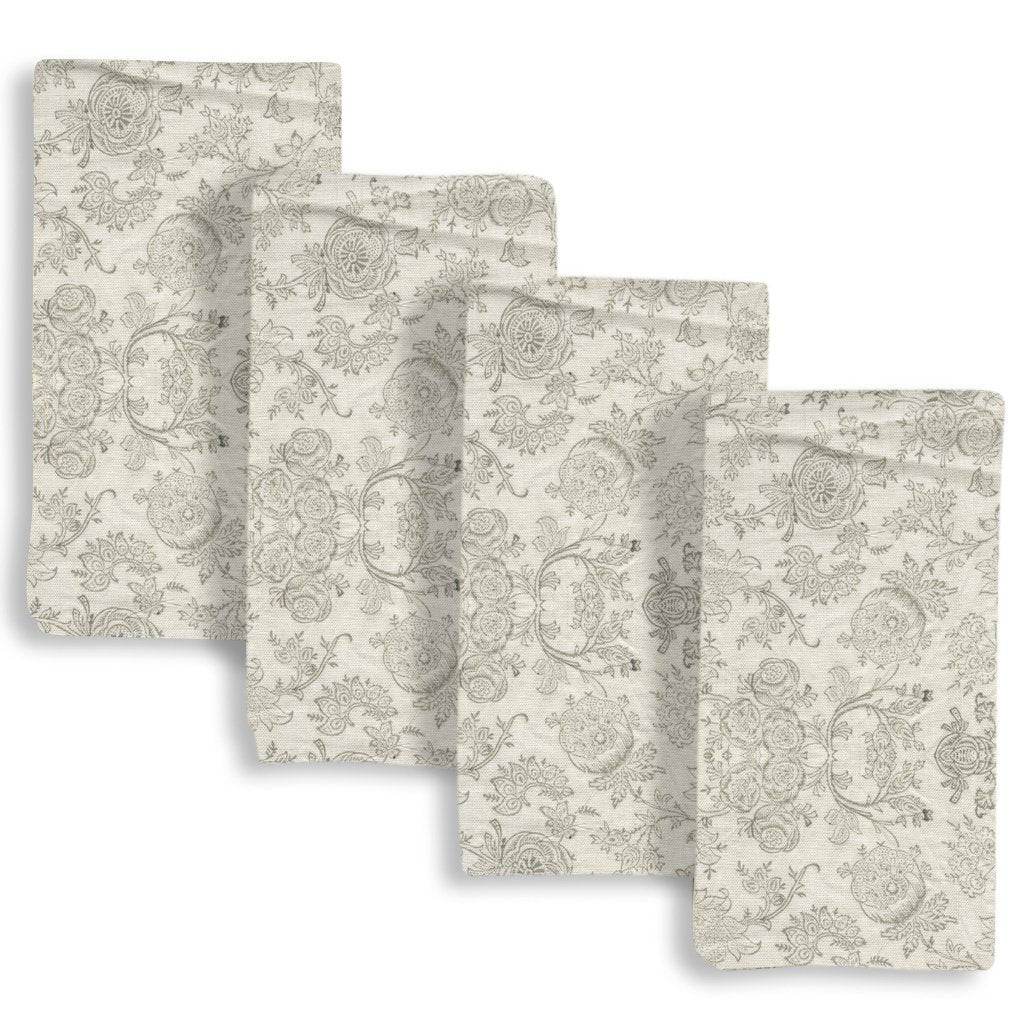 Eloquence Linen Napkin ~ Mist