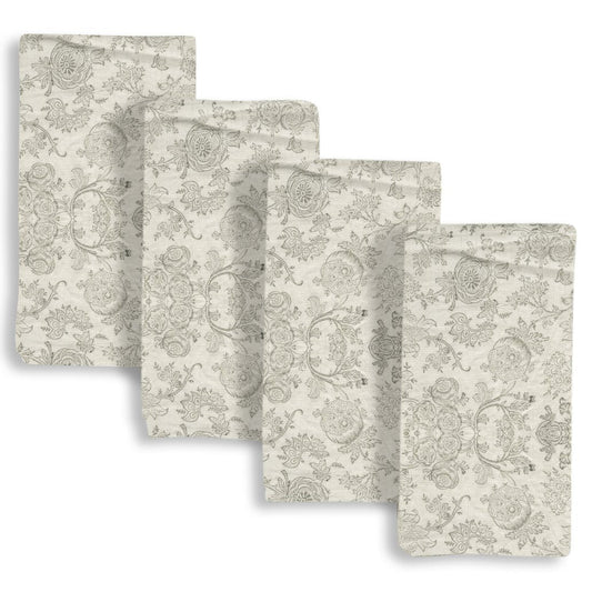 Eloquence Linen Napkin ~ Mist