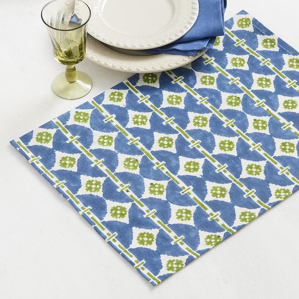 Talisman Rectangle Placemat ~ Meadow