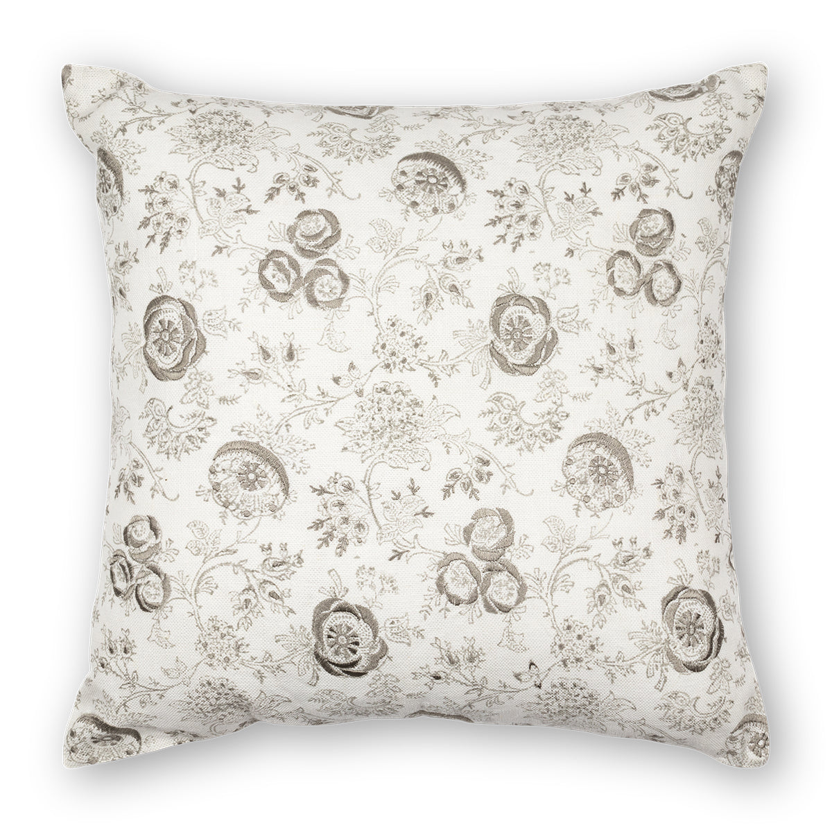 Eloquence Embroidered Pillow Cover