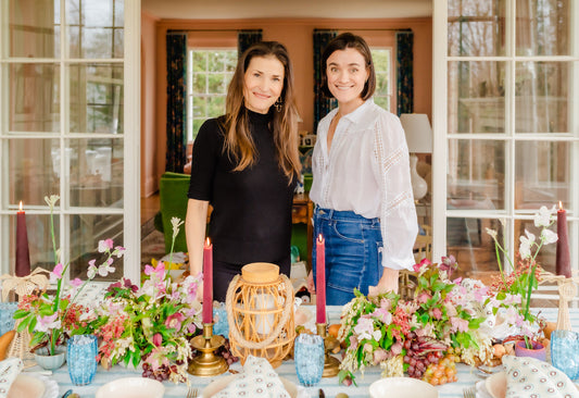 Jennifer Potter (Founder, Fete Home) + Kim Delgado (Founder, Mary Stuart Flowers)