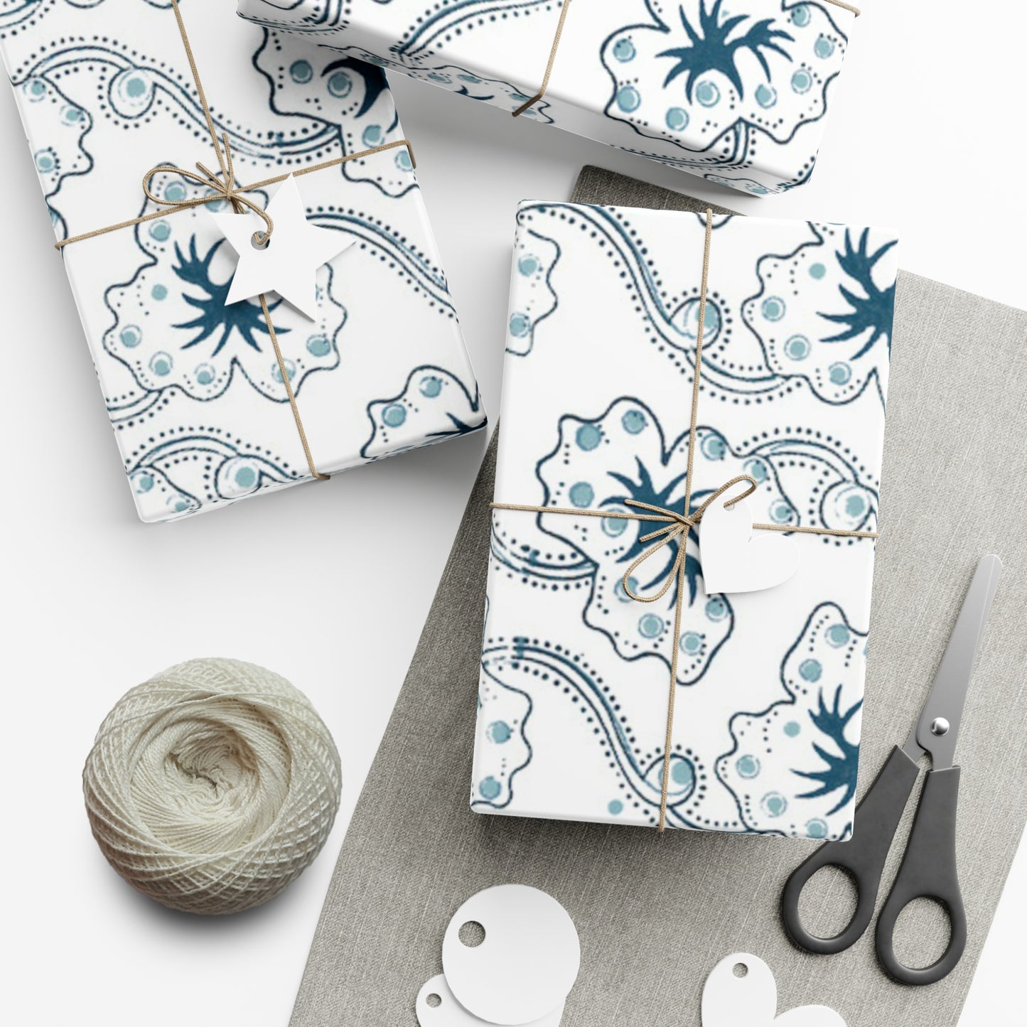 Reverie~Coastal Gift Wrap