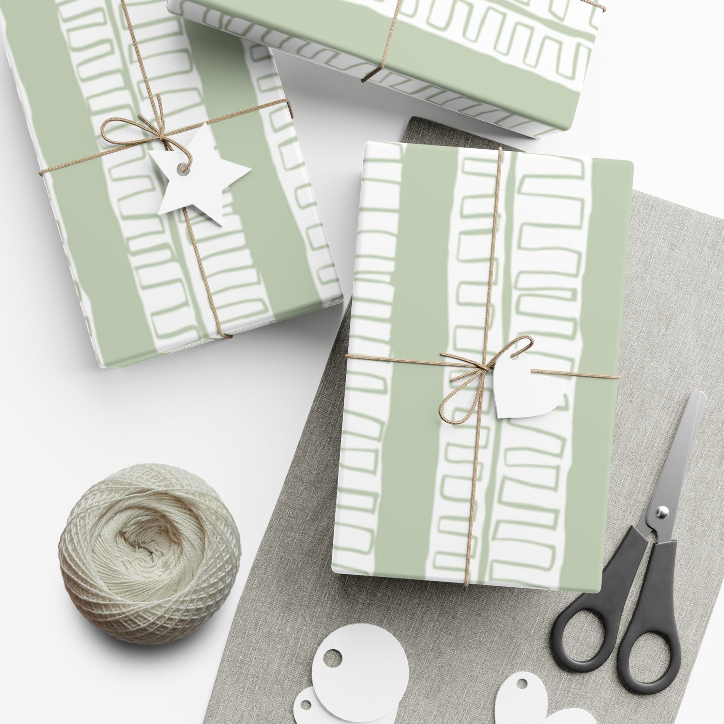 Trouvaille Gift Wrap (Sage)