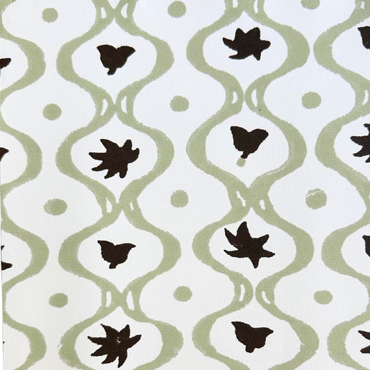 Aurora Clay Coated Wallcovering ~ Glade