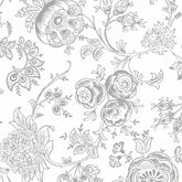 Exagerated Eloquence Wallpaper (Grey)