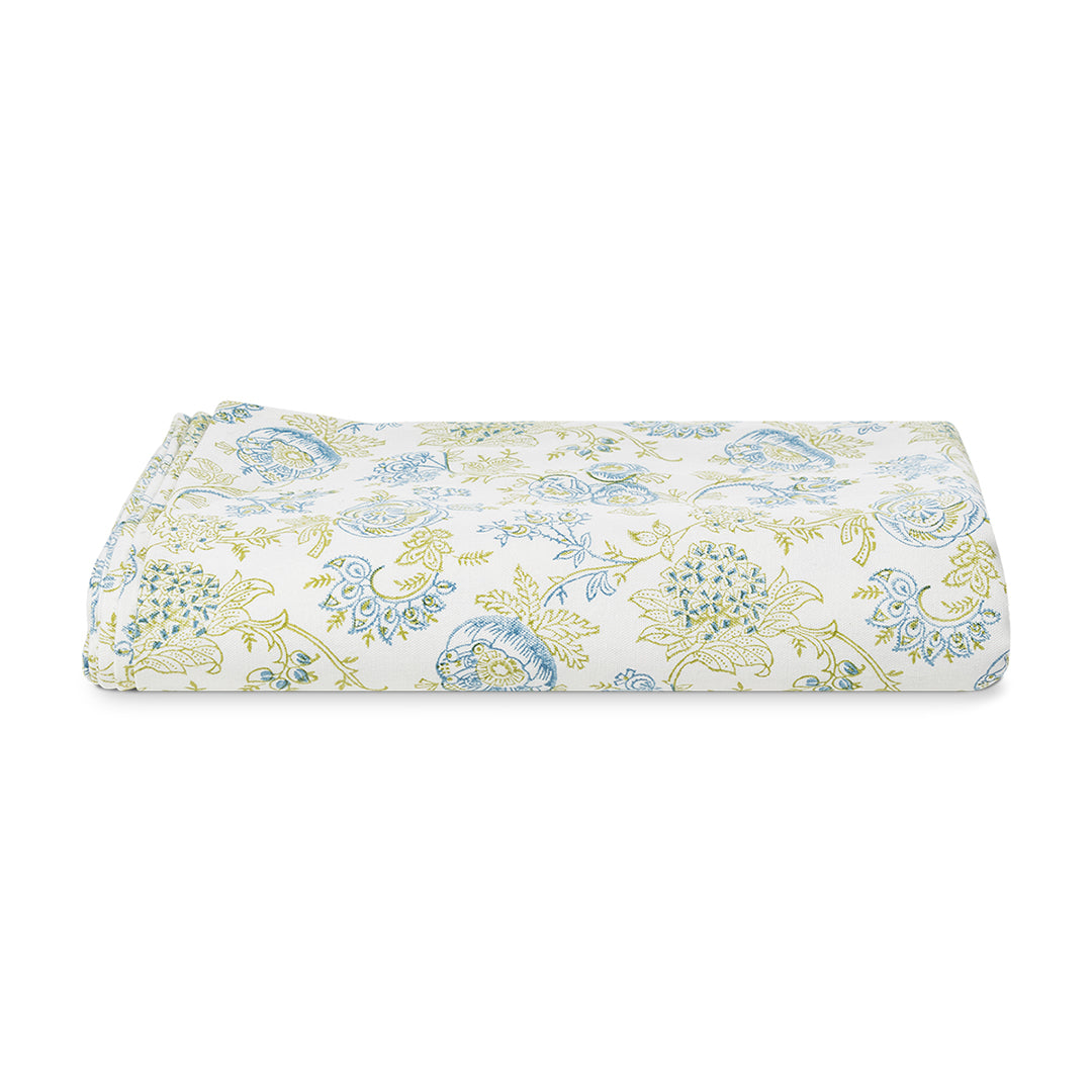 Eloquence Tablecloth (Green + Light Blue)