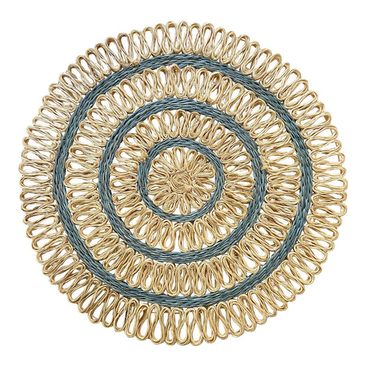 Looped Placemat (Light Blue)