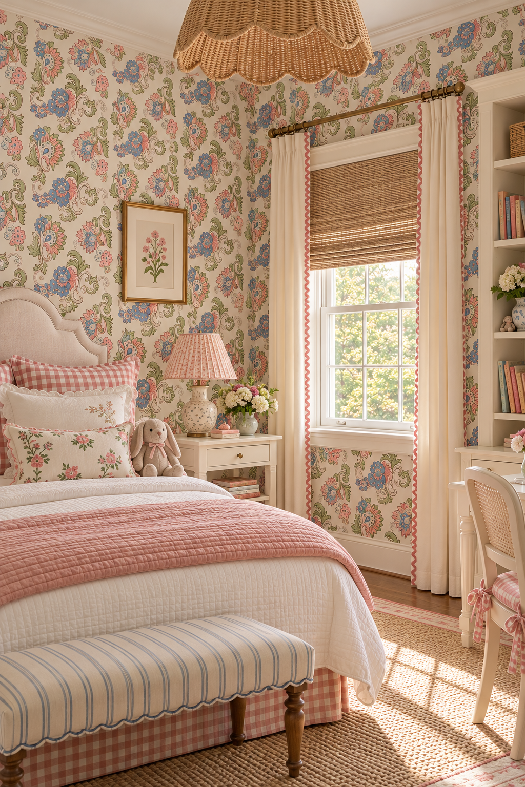 Grand Florals French Linen