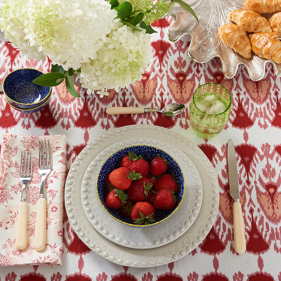 Wayfarer Tablecloth ~ Ruby