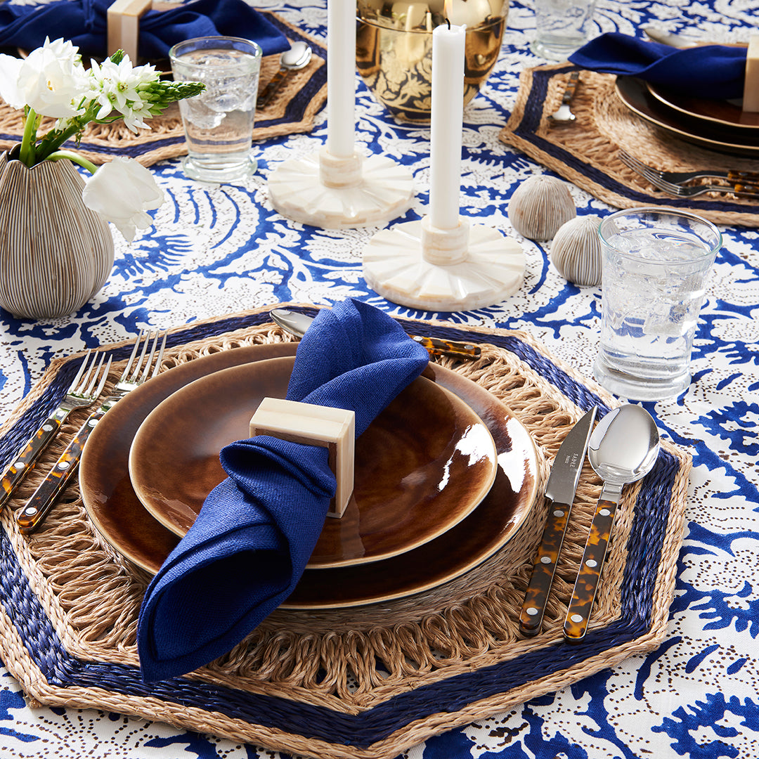 Meraki Tablecloth ~ Marine