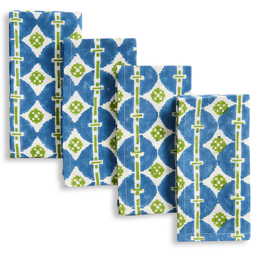 Talisman Napkin (Blue+Green)