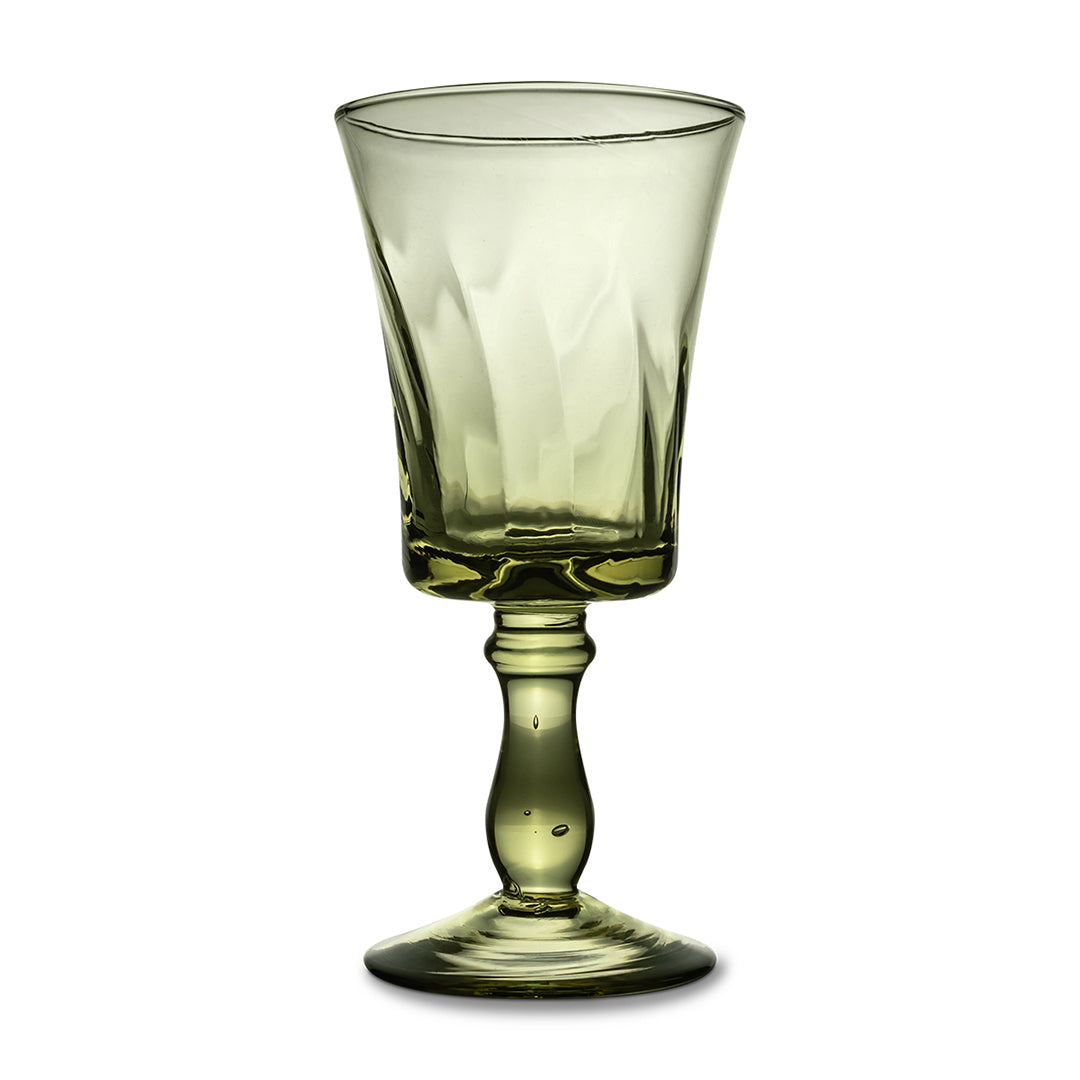 Olive Twirl Wine Glass (Set/6)