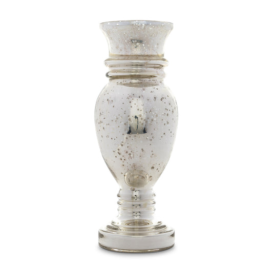 Silvered Vase